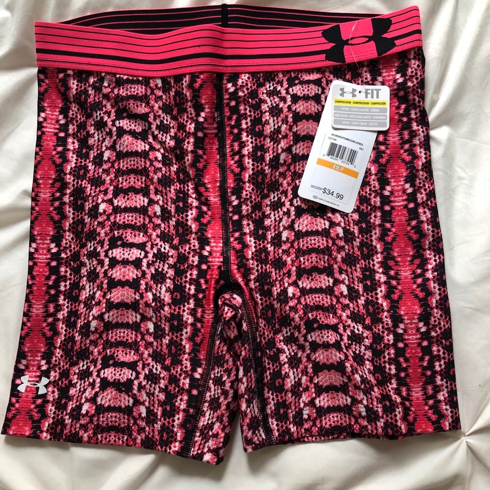 Under Armour heat gear snakeprint shorts